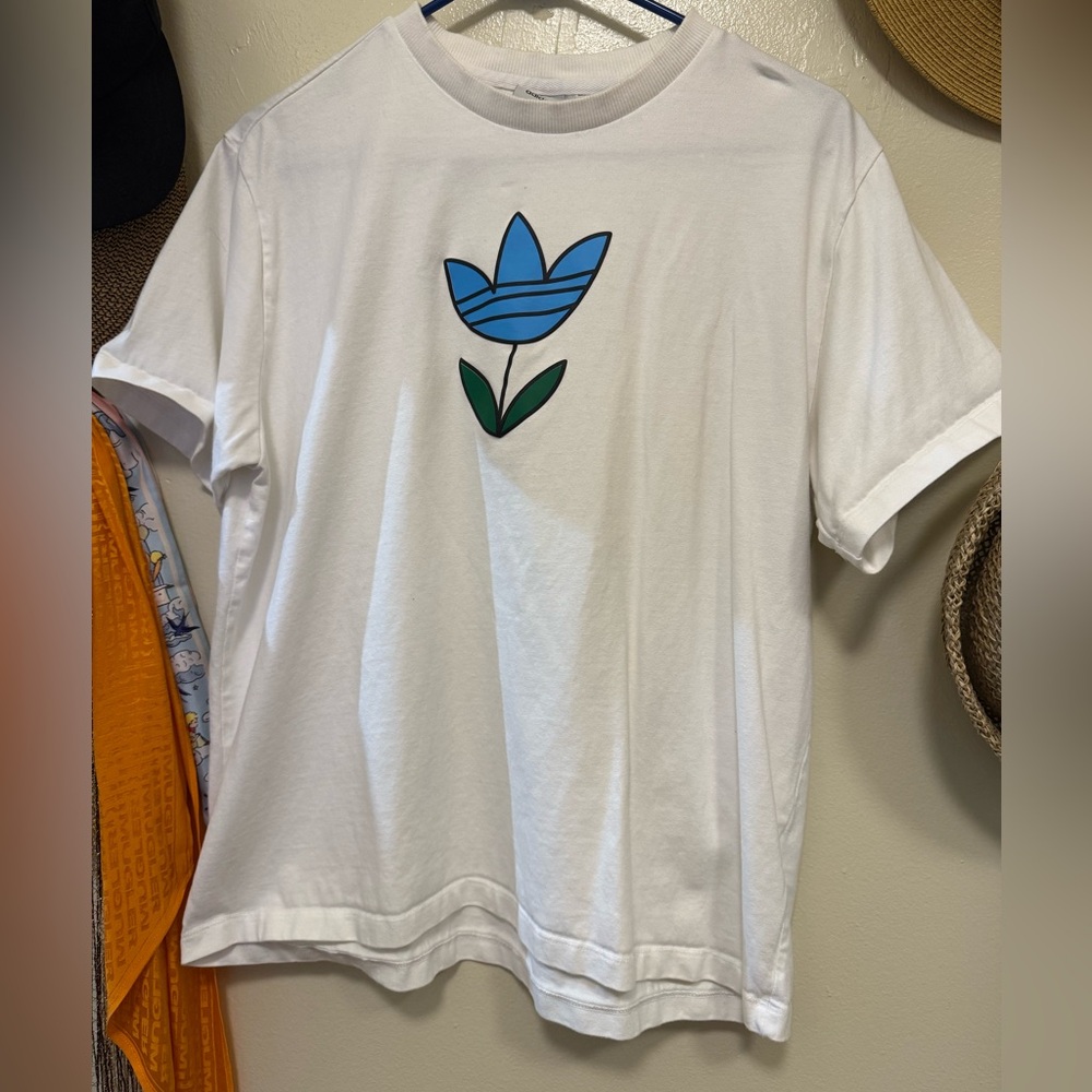 Adidas graphic tee shirt